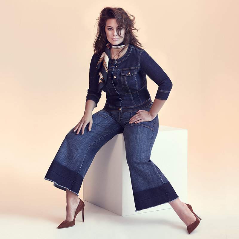 Ashley Graham for Marina Rinaldi Denim Collection