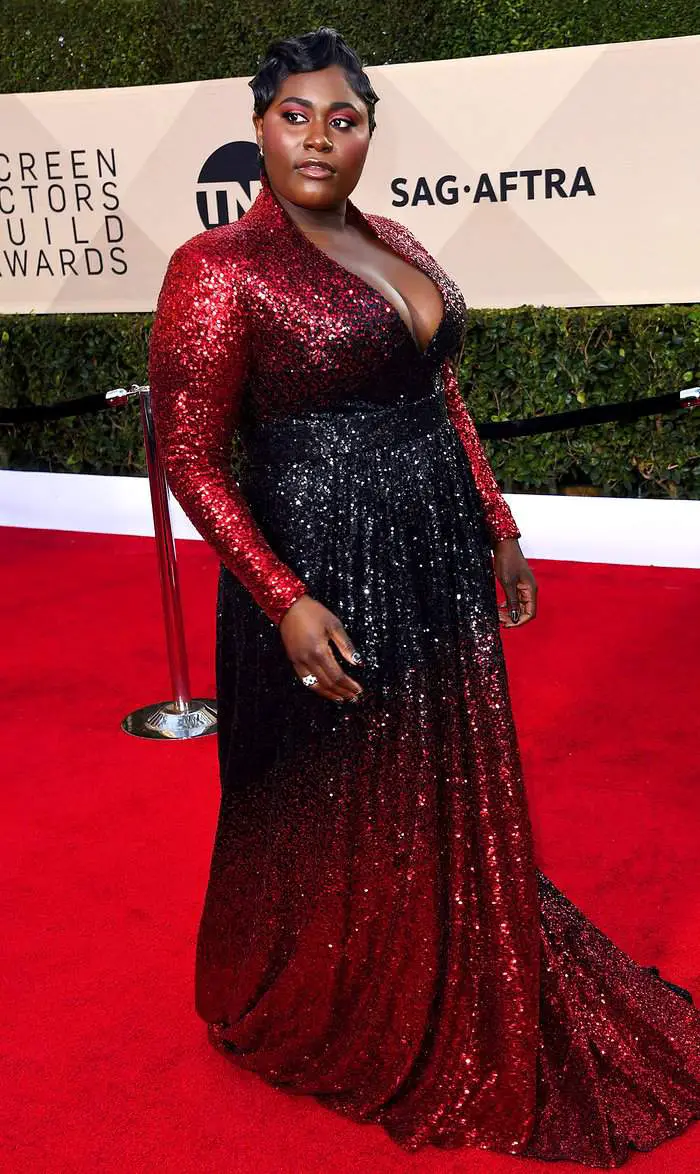 Danielle Brooks at the 2018 SAG Awards 