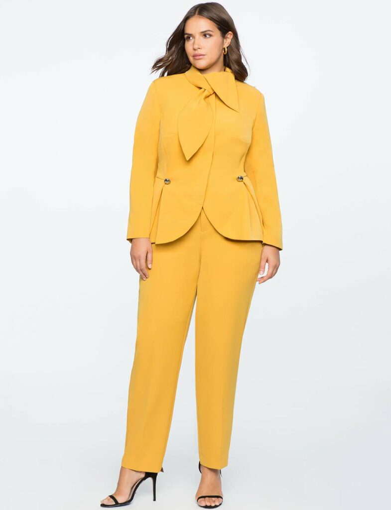 Eloquii plus size wear to work suiting