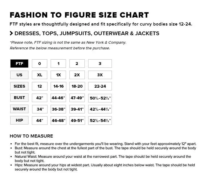 fashion to figure sizing