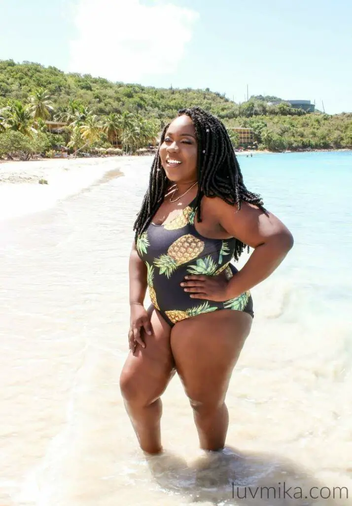 Plus Size Blogger, Shamika of Fro plus Fashion