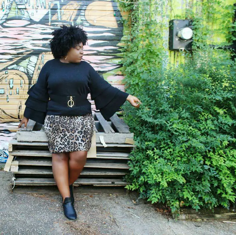 Plus Size Blogger, Shamika of Fro plus Fashion