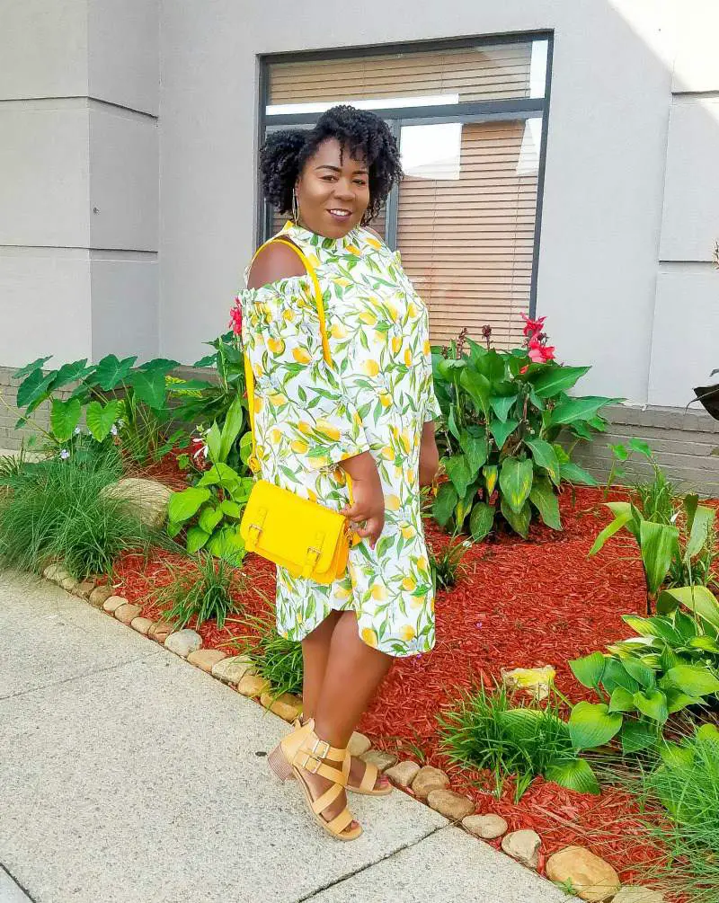 Plus Size Blogger, Shamika of Fro plus Fashion