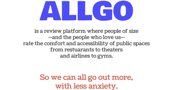 AllGo - An App For Plus Size People (@canweallgo)