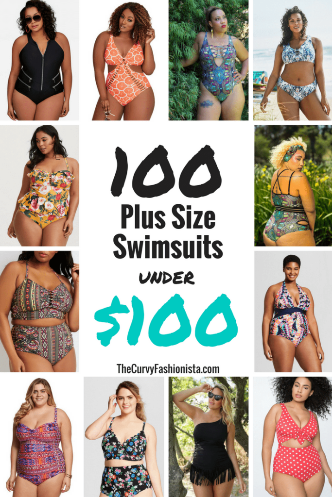 100 plus size swim under 100
