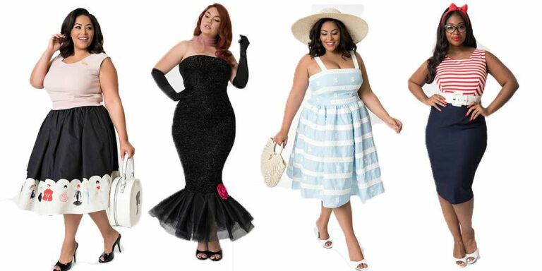 Barbie x Unique Vintage Plus Size Vintage Collection