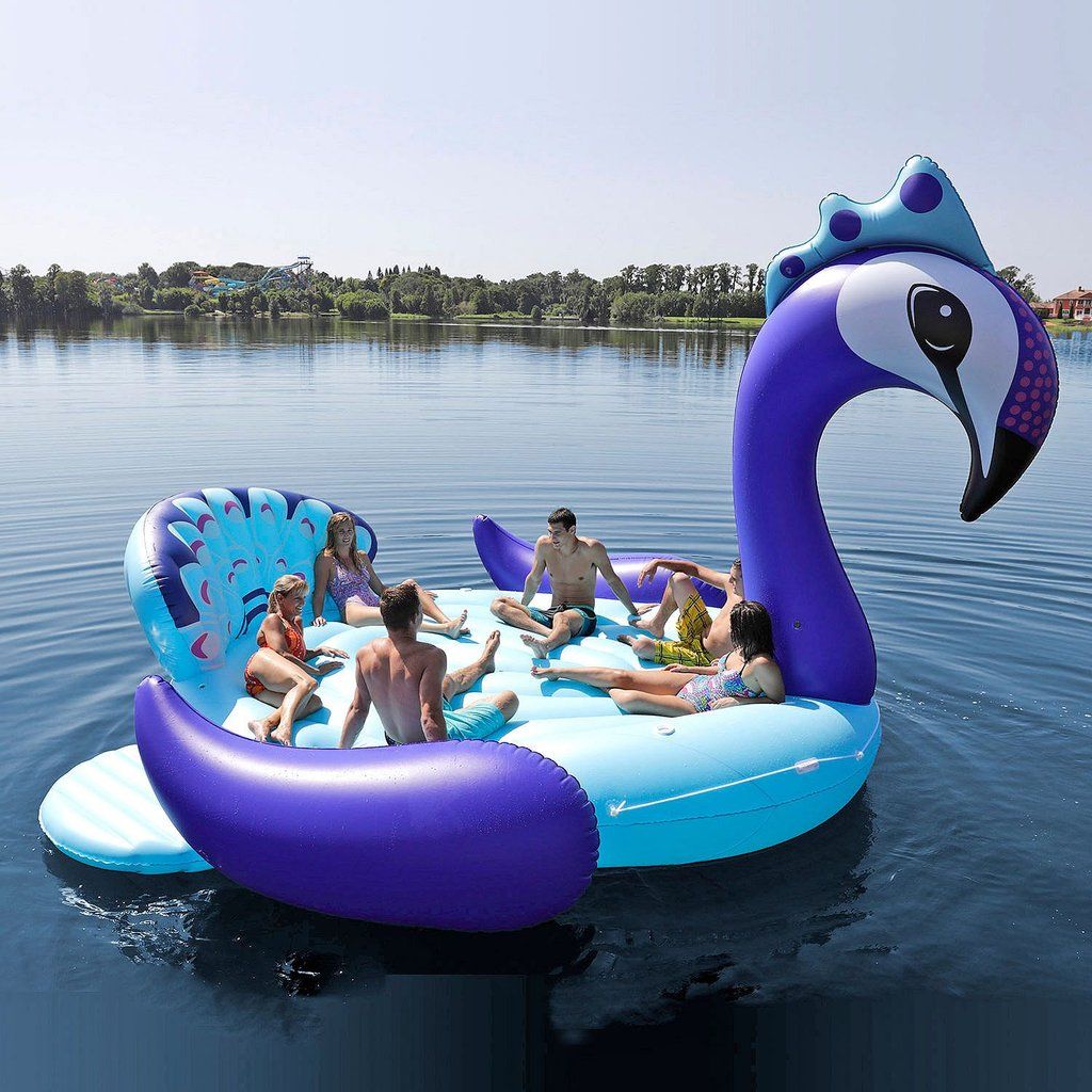 Plus Size Friendly Pool Floaties- Party Bird Group Pool Float