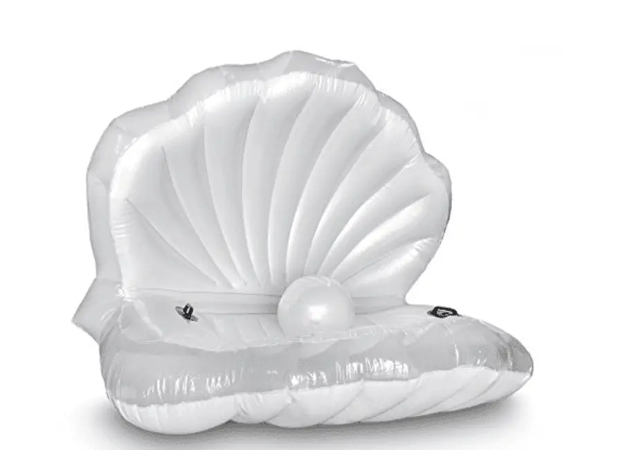 Plus Size Friendly Pool Floaties- Clam Pool Float