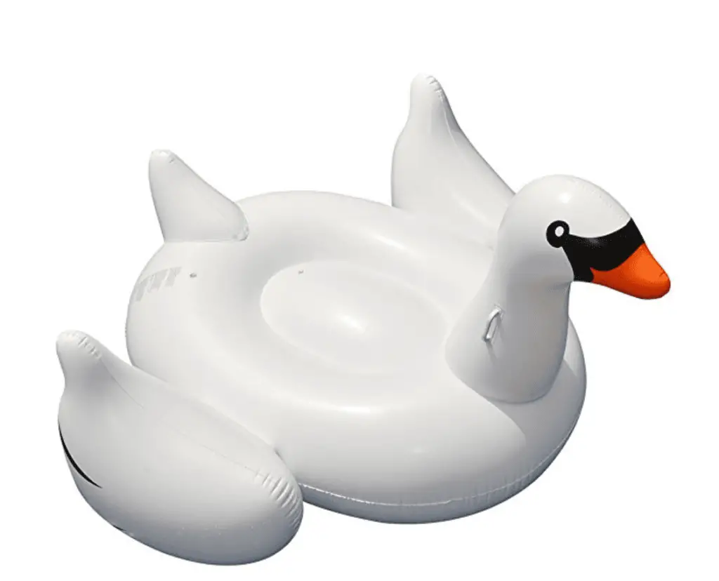 Plus Size Friendly Pool Floaties-Swan Pool Float