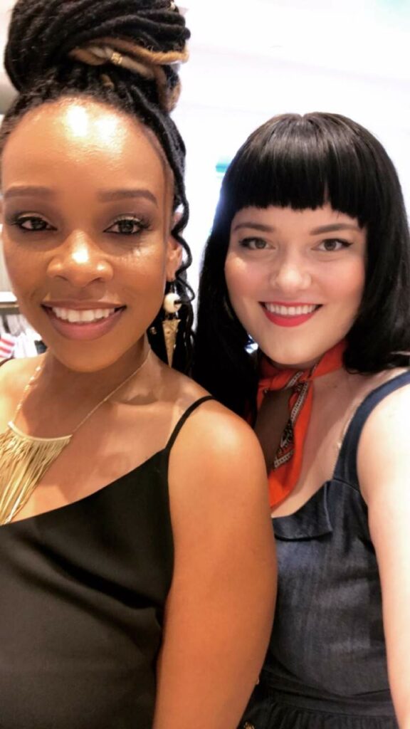 TCF got a chance to hang out for the Draper James X ELOQUII Launch in Atlanta,GA. Not only was it a great time to see the new line, but it was also the opportunity to try on the new pieces!