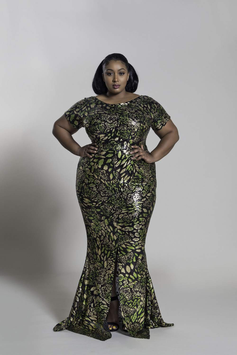 Plus size designer- Jibri 2018 Evening Wear and Plus Size Bridal Collection