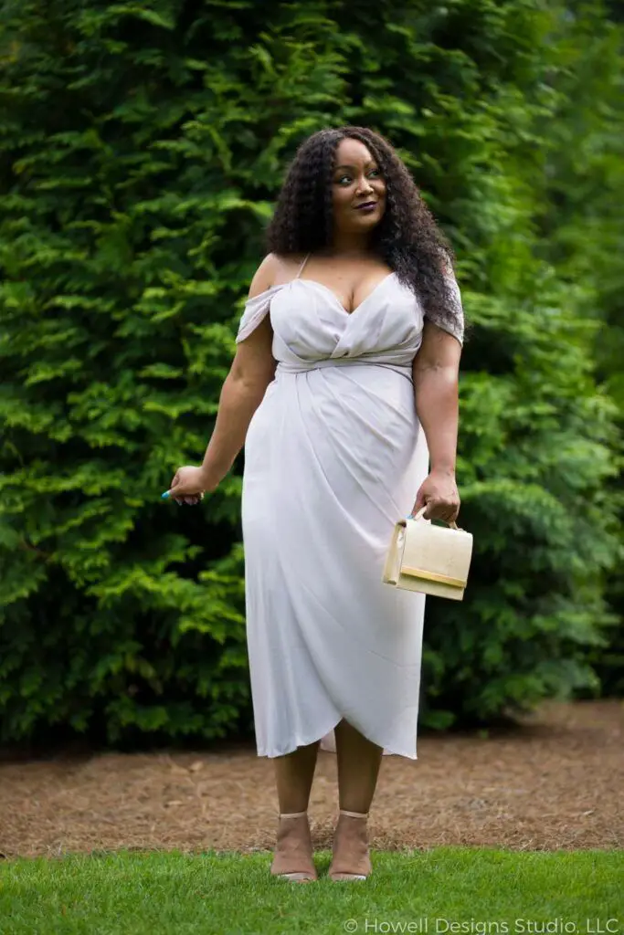 Marie Denee in City Chic Plus SIze Cocktail dress (1)