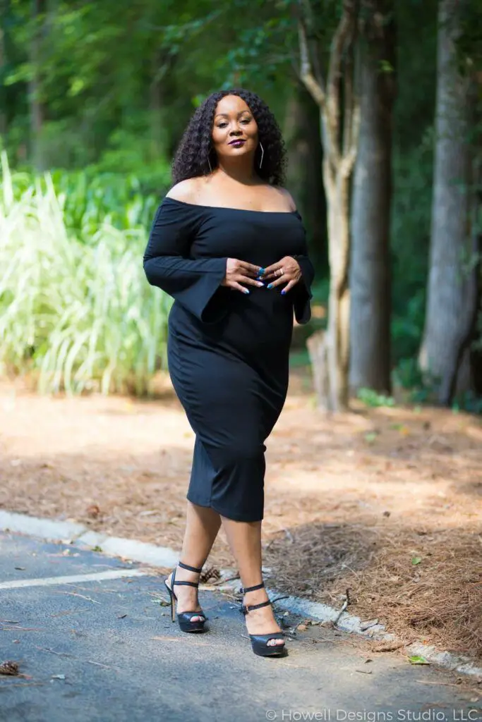 Because you Need a Plus Size Little Black Dress for Summer