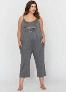 Wide Leg Pajama Jumpsuit