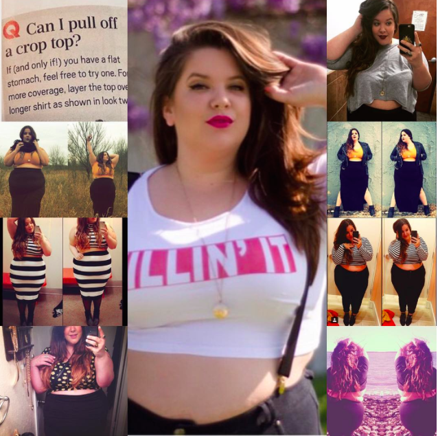Crop tops are all the rage right now--yes, even for the plus size fashionistas! Check out these 10 bloggers rocking crop tops that we're loving. 