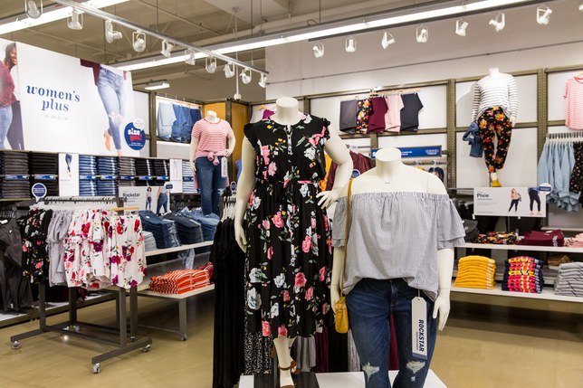 Old navy plus sizes to be carried in store