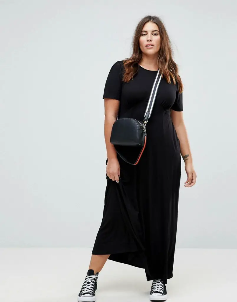 ASOS DESIGN Curve ultimate maxi tea dress