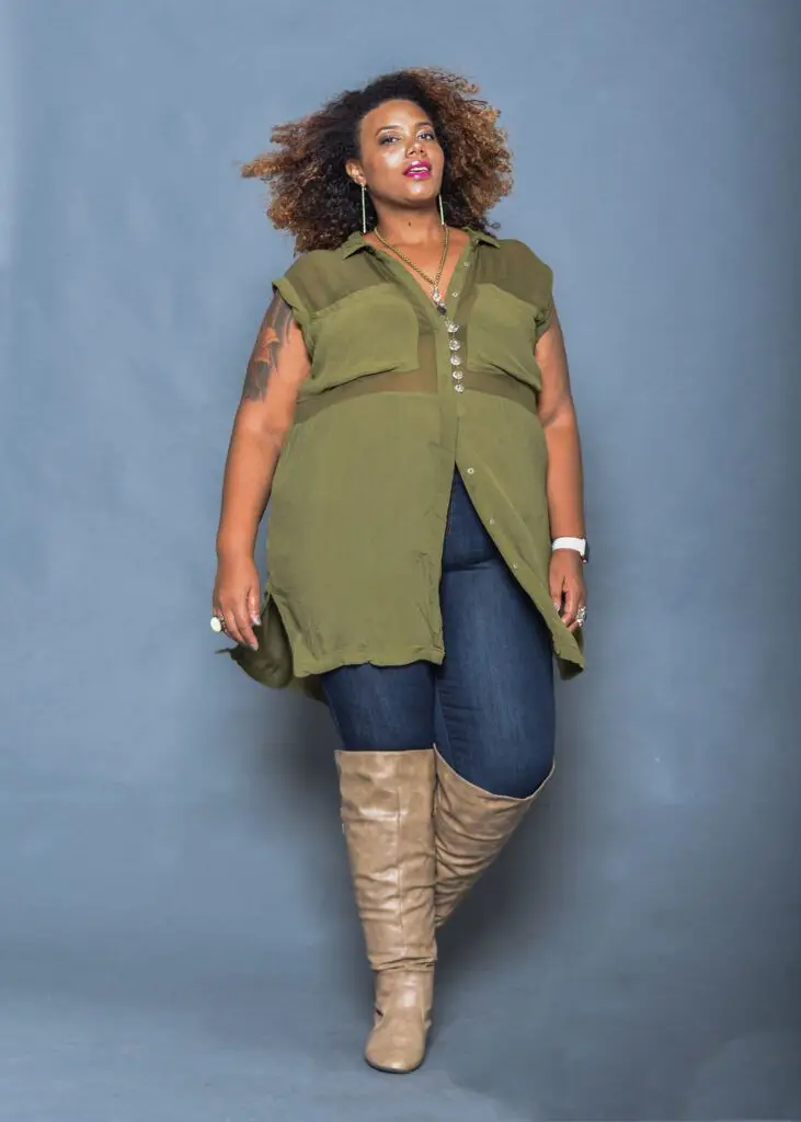 Snatched by the Democracy Ab Solution Plus Size Jeggings