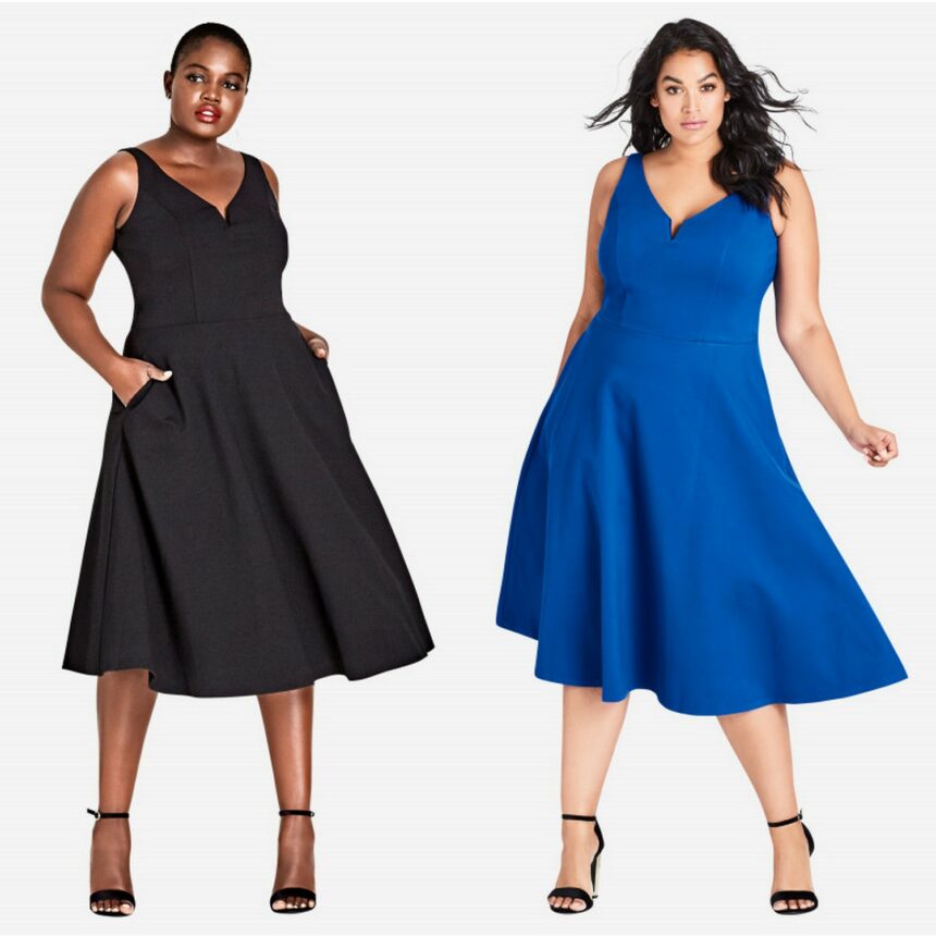 Show Me, Style Me: One Red Plus Size Dress- 3 Looks!