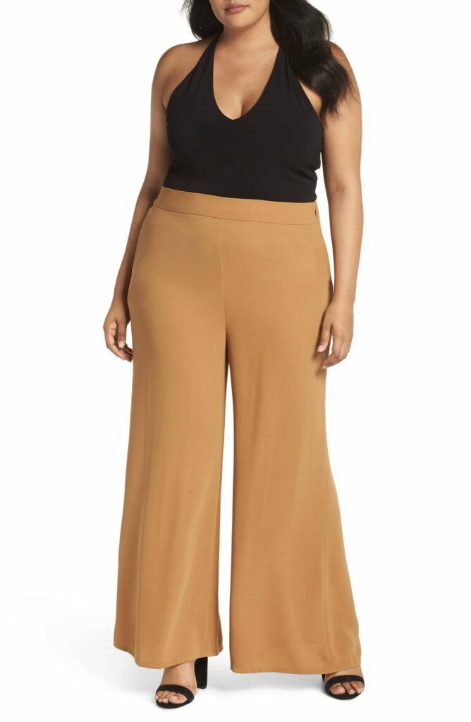 Leith Plus Size Wide Leg Pants