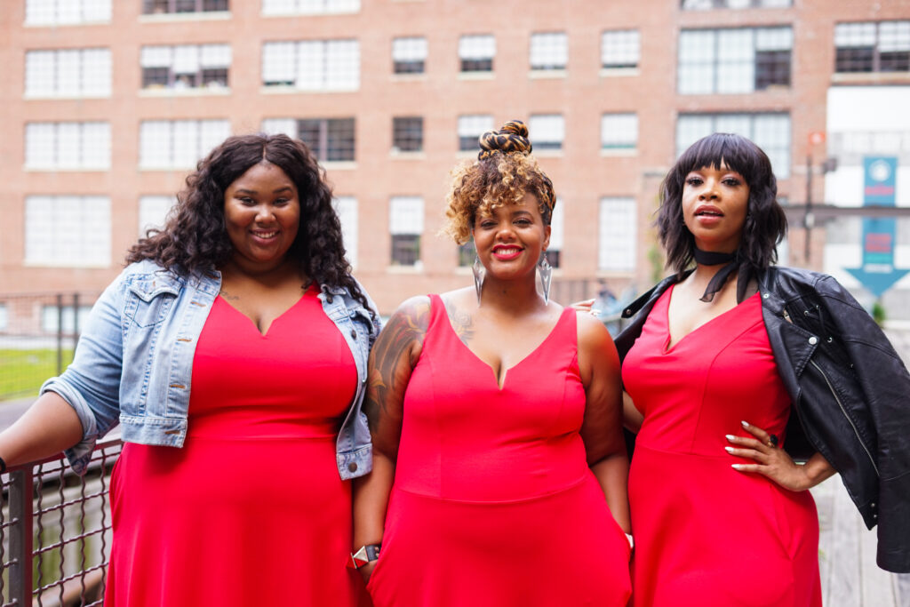 Show Me, Style Me: One Plus Size Red Dress- 3 Looks!
