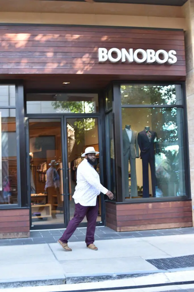 Bonobos Size Chart