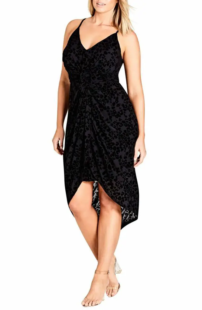 Love a Plus Size Leopard Print, then Check These Out- CITY CHIC Mod Drape Dress