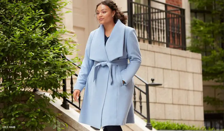 Fall's Bold Hued and Non Black Plus Size Coats to rock