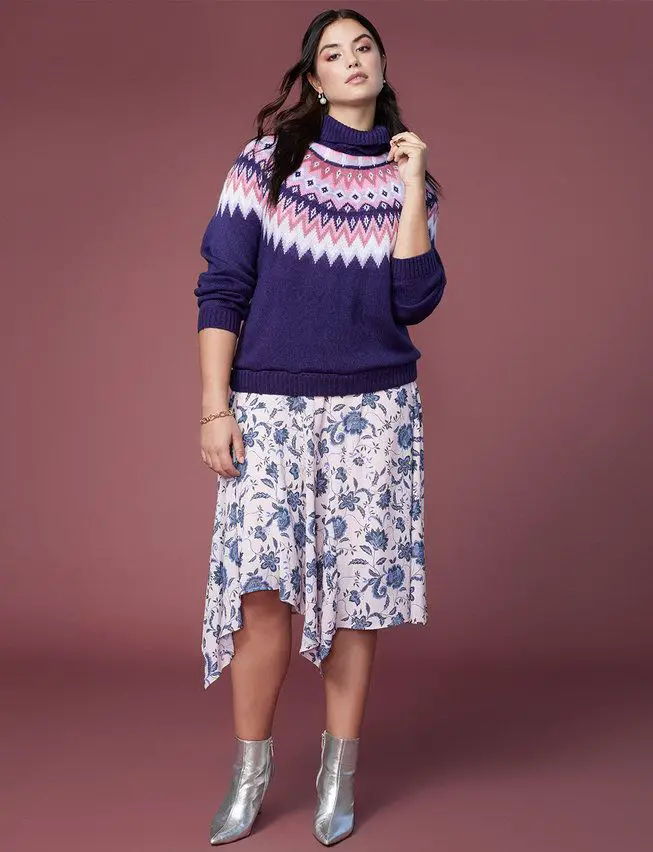 Eloquii Fair Isle Sweater