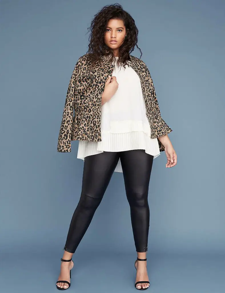 Lane bryant peplum on sale jacket