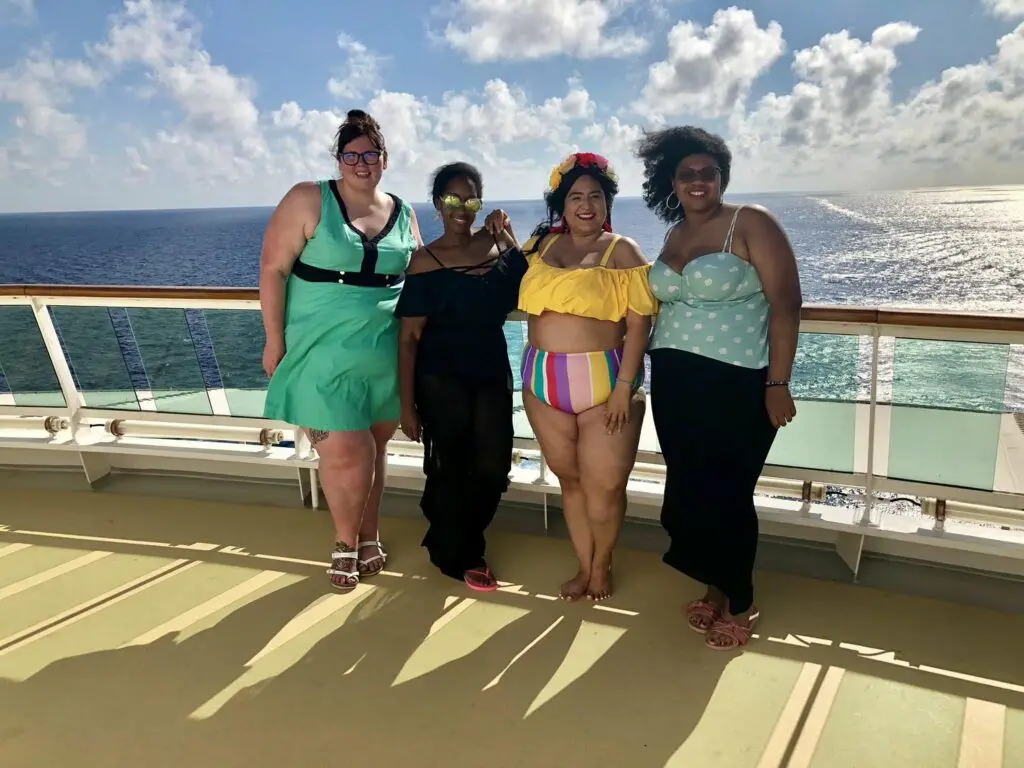 Our very 1st TCFCruise- a plus size cruise by The Curvy Fashionista