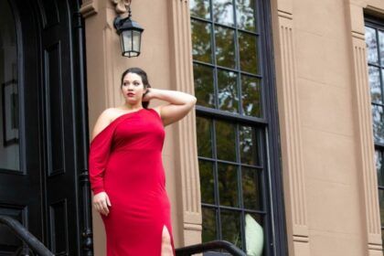 Plus Size Holiday Dresses Under $100-