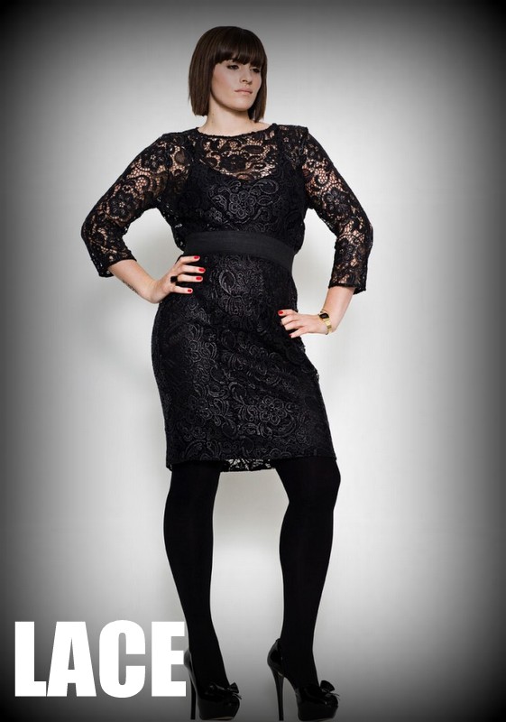 Fall 2012 Trends for Plus Size Fashion: Lace 
