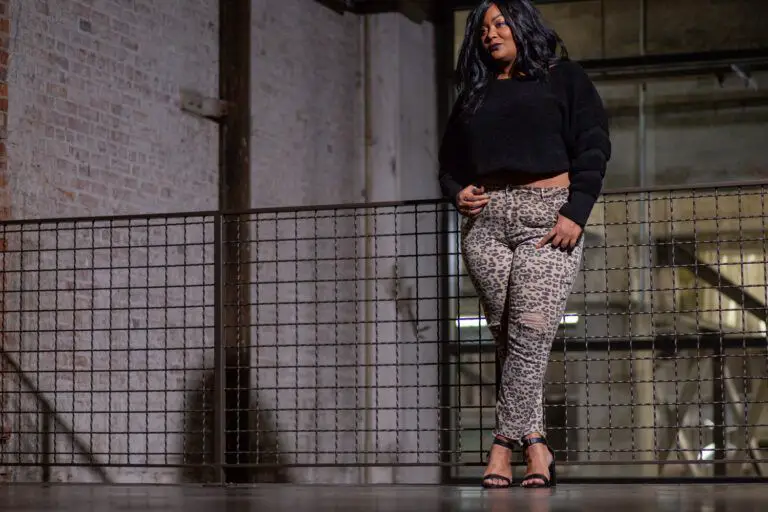 Plus Size Leopard Jeans at Fashion to Figure (3)