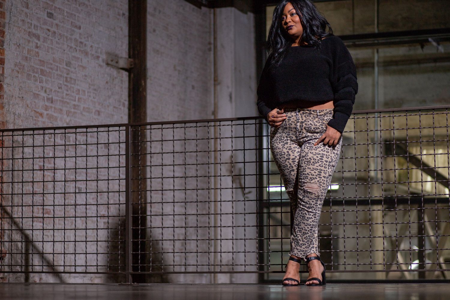 Plus Size Leopard Jeans at Fashion to Figure