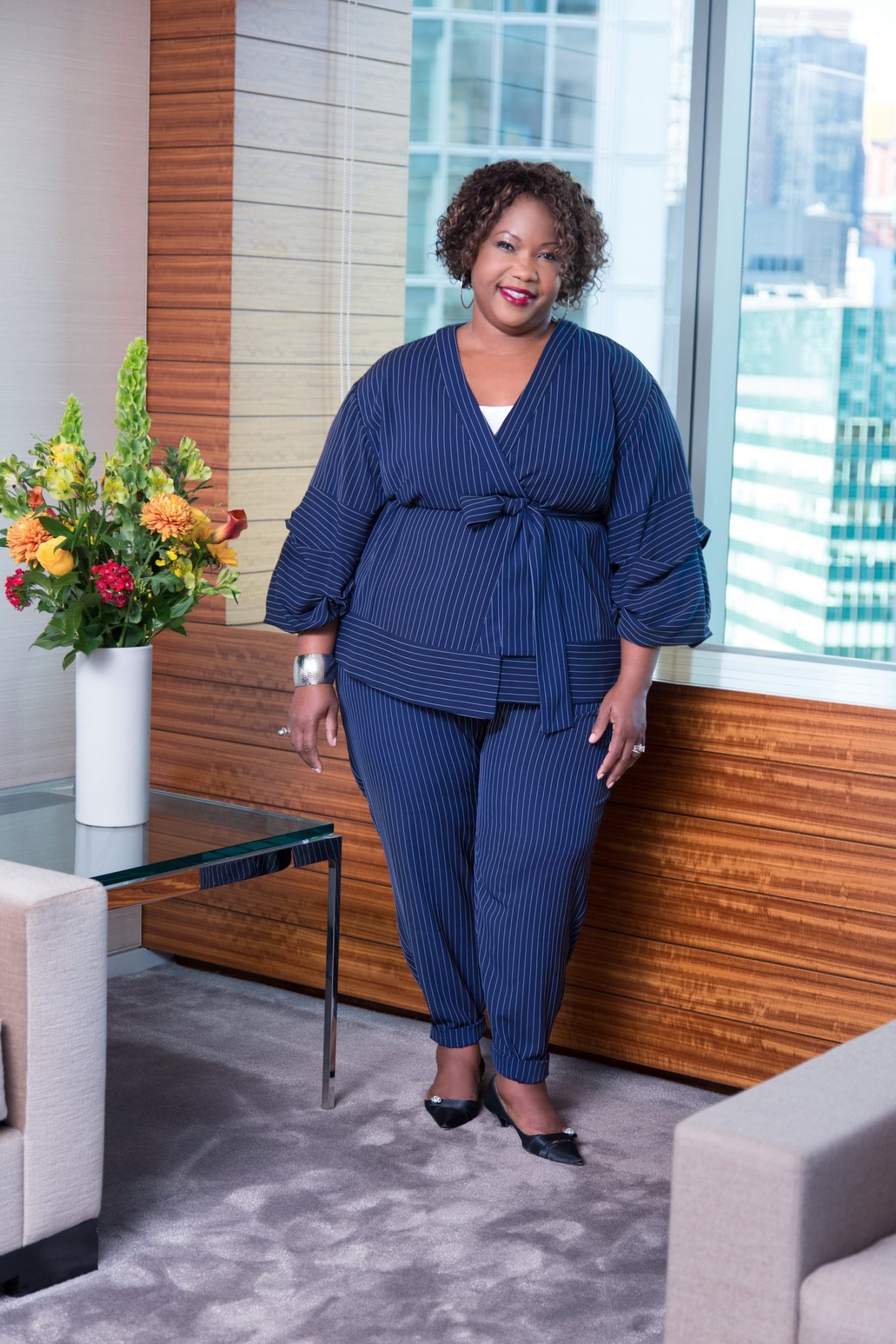 Plus Size Fashion for Women Over 40- Regina Speed-Bost in Eloquii Style & Substance Interview
