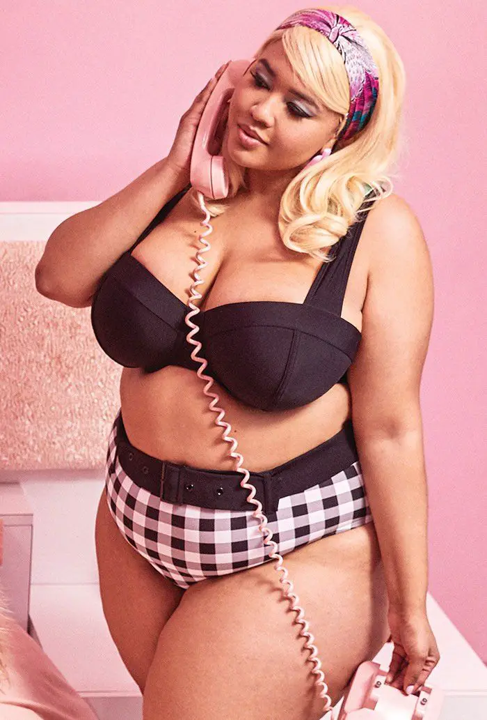 GABIFRESH X SWIMSUITS FOR ALL SUPERSTAR HIGH WAIST UNDERWIRE BIKINI