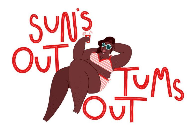 Plus Size Illustrations from Shelby Bergen