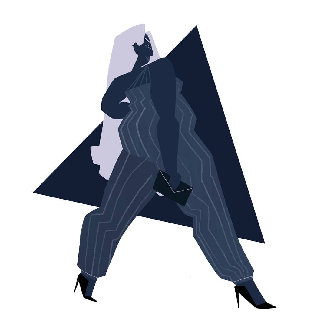 Plus Size Illustrations from Shelby Bergen- Angles