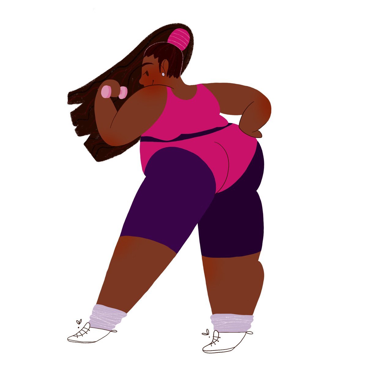 Plus Size Illustrations from Shelby Bergen- Lizzo Juice