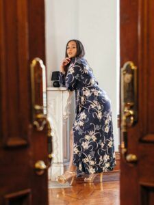 7 Plus Size Spring Dresses from Fashion to Figure- Logan Grommet-Detail Plus Size Bodycon Dress