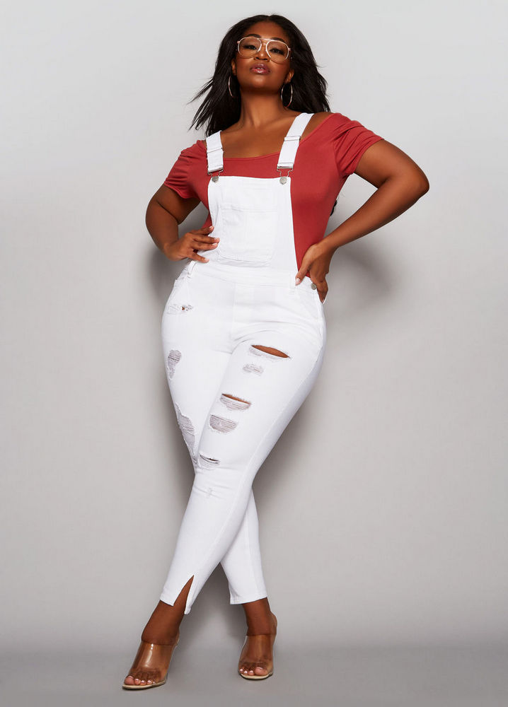The Adrianna Overall-Spring plus size favorites from Curvy Girl Collection by Ashley Stewart