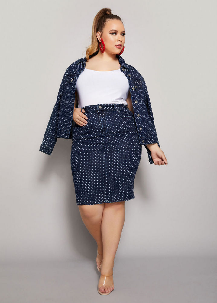 The Lottie Skirt at AshleyStewart- Spring plus size favorites from Curvy Girl Collection by Ashley Stewart