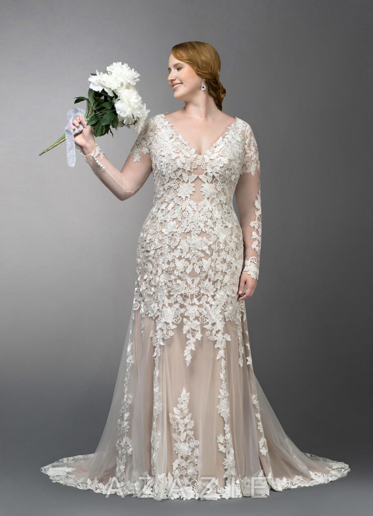 Here are 15 Must Have Azazie Plus Size Wedding Gowns UNDER $600!