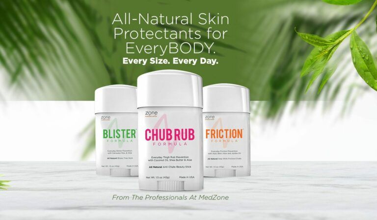 Organic Chub Rub Anti Chafing Stick by Zone Naturals