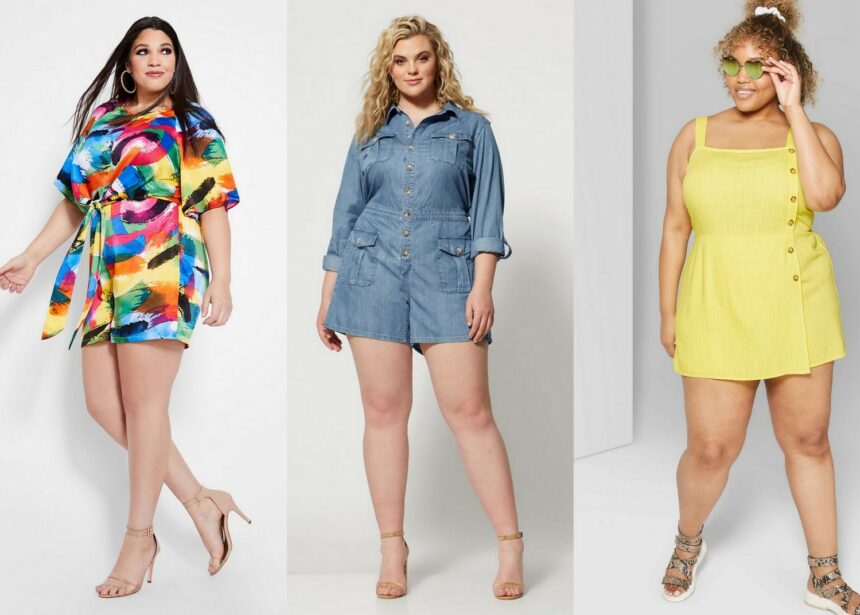 Where to find plus size rompers