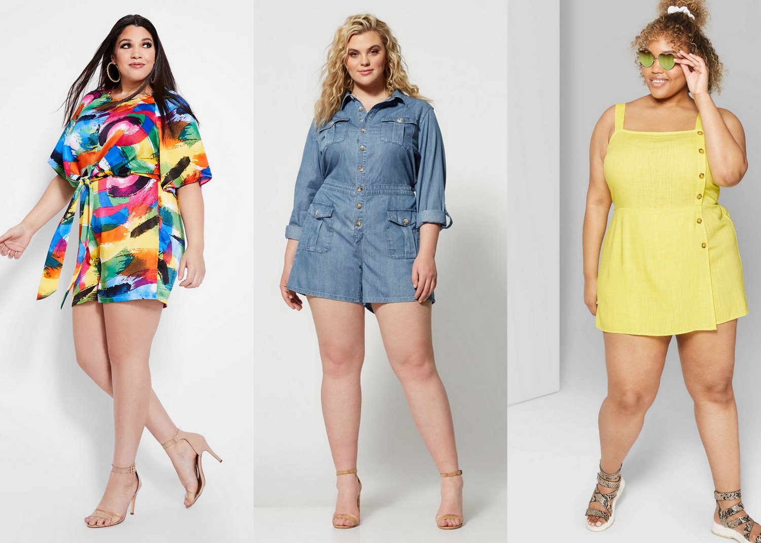 Shop These Plus Size Romper Finds to Break Out of Safe