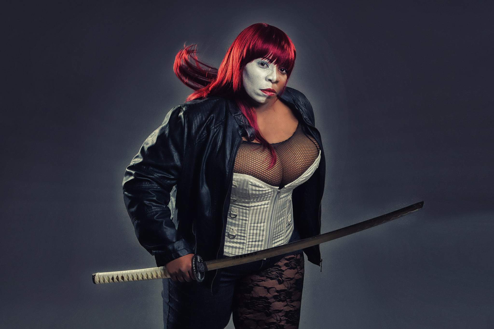 Plus Size Cosplayer- Talynn Kael as Typhoid-Mary