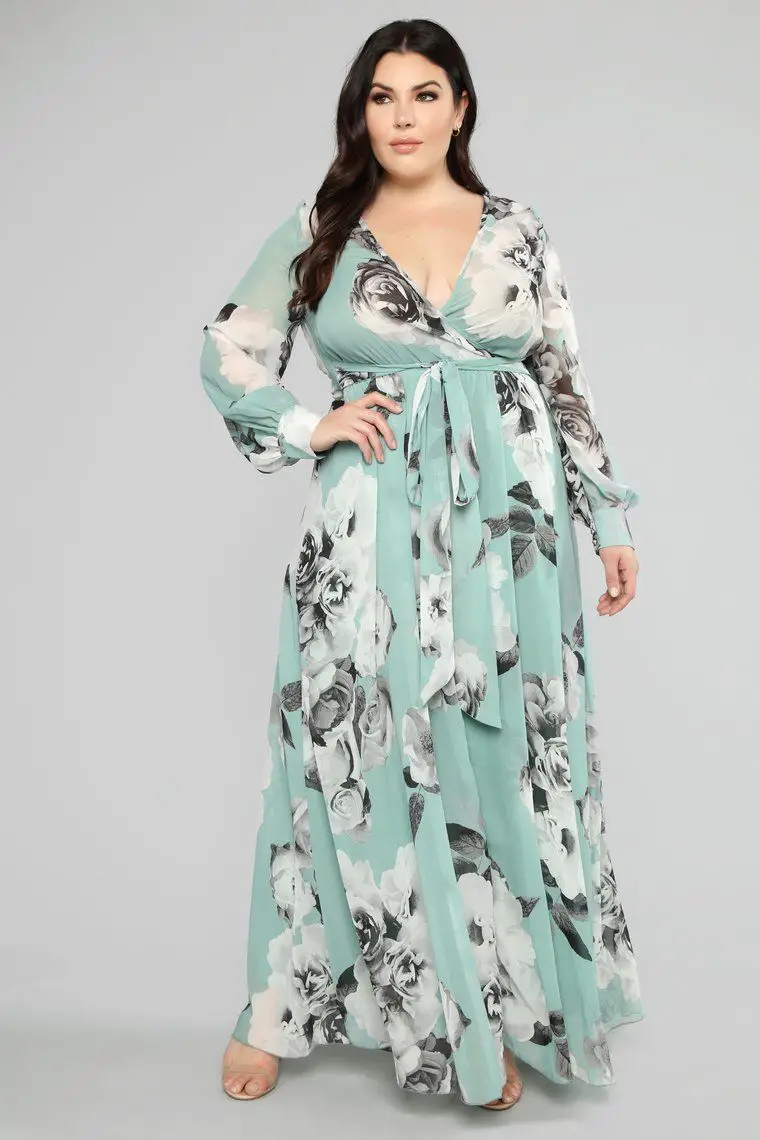 Fashion Nova floral maxi