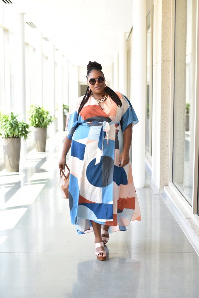 Anthropologie sponsors the TCFStyle Expo- Shaina of A Thick Girls Closet